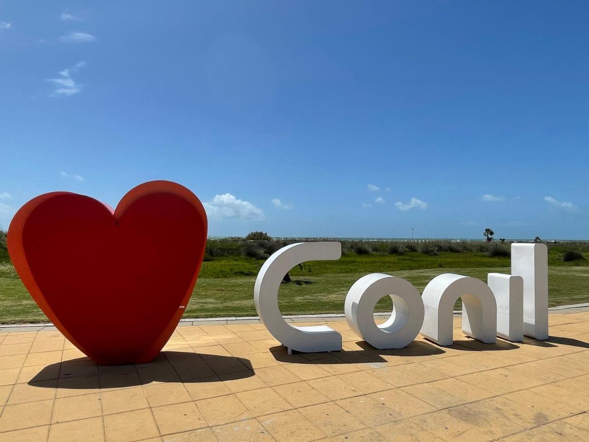 Apartamento Conil Playa & Centrico, Con Aire Acond Y Wifi -Solo Familias Y Parejas- Конил-де-ла-Фронтера Екстериор снимка